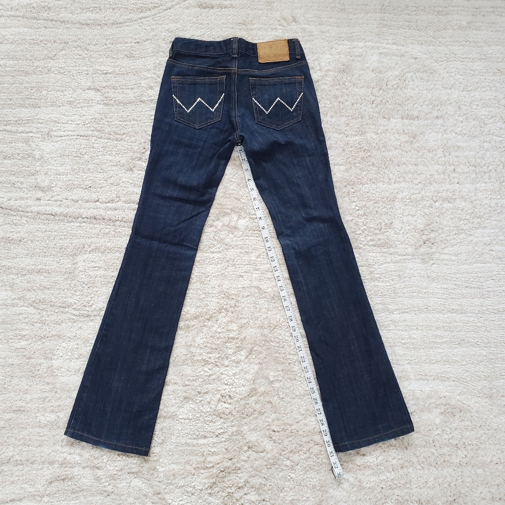 Bootcut Low Rise Indigo Jeans